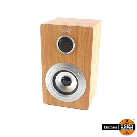 Pulsar EE3515 Wooden Speakerset 5W | In Nette Staat