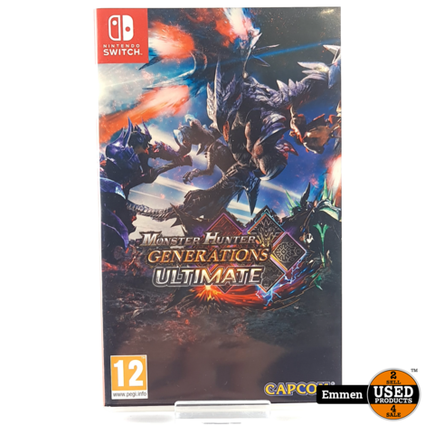 Nintendo Switch Game:  Monster Hunter Generations Ultimate