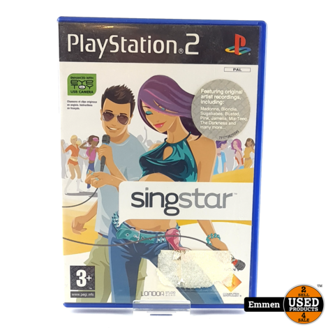 Playstation 2 Game: Singstar