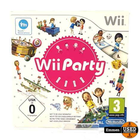 Nintendo Wii Game: Wii Party (Cardboard Sleeve)