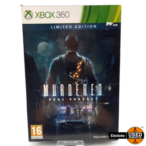 Xbox 360 Game: Murdered: Soul Suspect [Limited Edition] | Nieuw In Seal