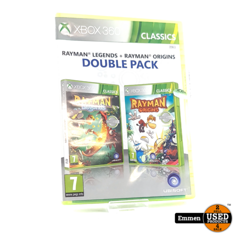 Xbox 360 Game: Rayman Legends + Rayman Origins Double Pack