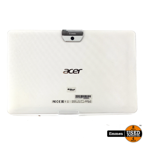 Acer Iconia One 10 B3-A30 16GB Tablet ANDROID 6 White/Wit | In Nette Staat