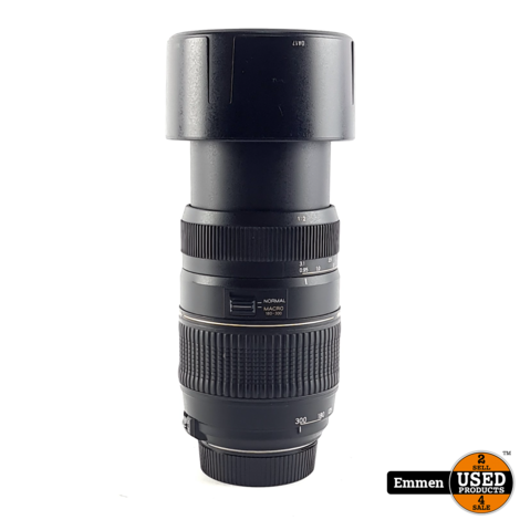 Tamron 70-300mm F/4-5.6 SP Di USD NIkon Black/Zwart | In Nette Staat