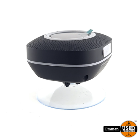 Medion MD43881 Badkamer Speaker Bluetooth Black/Zwart | Zo Goed Als Nieuw