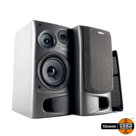 Sony, SS-H2800, Speakerset, 6 Ohm, 80Watt, Black/Zwart | Incl. Garantie