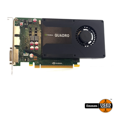 Nvidea Quadro K2000 2GB Videokaart | In Nette Staat