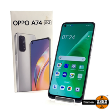 OPPO A74 5G 128GB BLACK/ZWART | INCL. DOOS