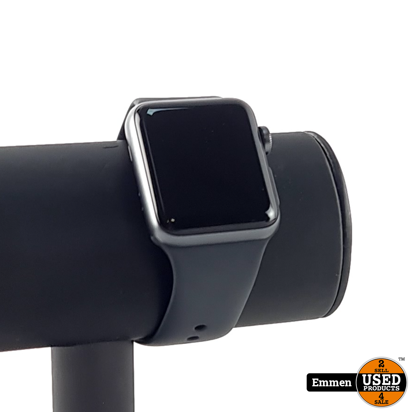 Apple Watch Series 3 38mm 100 Black Zwart In Nette Staat