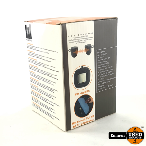 Roseland RS-300, Bluetooth Speaker Black/Zwart | Nieuw In Seal