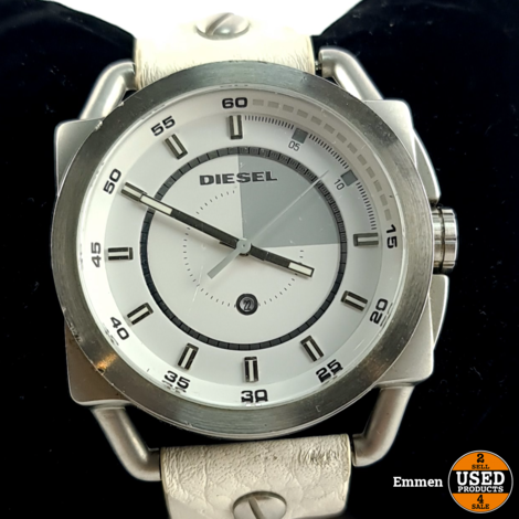 Diesel DZ-1577 Herenhorloge, Quartz, Leren Band | In Nette Staat