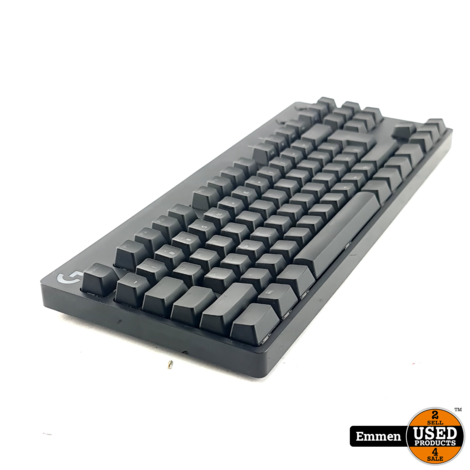 Logitech G Pro X Tenkeyless, Tactile, Qwerty US, Gaming Toetsenbord, Blue Switch Black/Zwart RGB, | In Nette Staat