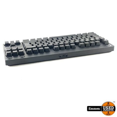 Logitech G Pro X Tenkeyless, Tactile, Qwerty US, Gaming Toetsenbord, Blue Switch Black/Zwart RGB, | In Nette Staat