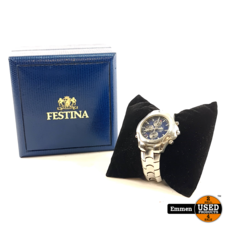 Festina 6599 Herenhorloge, Incl. Schakels, Zilver | Incl. Garantie