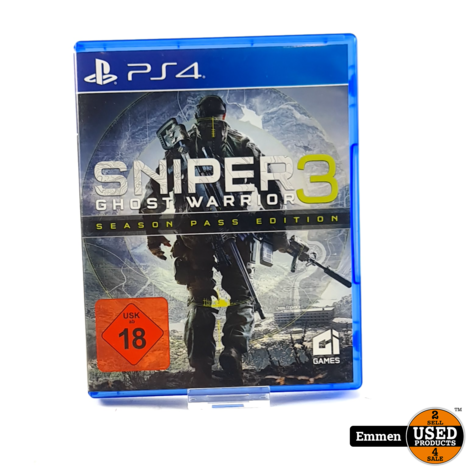 Playstation 4 Game: Sniper Ghost Warrior 3