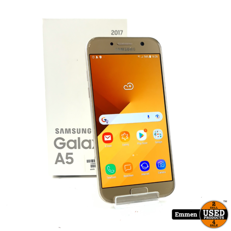 Samsung Galaxy A3(2016) ANDROID 7.0, 16GB, Gold/Goud | In Nette Staat