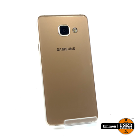 Samsung Galaxy A3(2016) ANDROID 7.0, 16GB, Gold/Goud | In Nette Staat