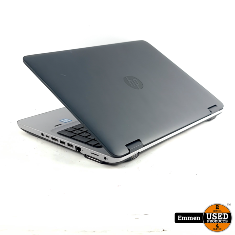 HP Probook 650 G2 Laptop, i3-6100U, 4GB DDR4, 240GB, 2.3GHz, Zwart | In Nette Staat