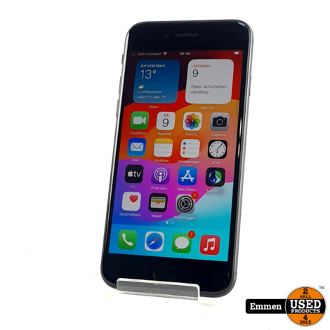 Apple iPhone SE 2020 256GB 78% Black/Zwart | Incl. Garantie