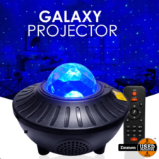 Nor-Tec Galaxy Projector Sterrenhemel Projector Black/Zwart | Nieuw In Seal