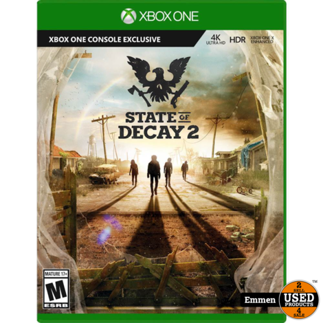 Xbox One Game: State of Decay 2 | Nieuw In Seal