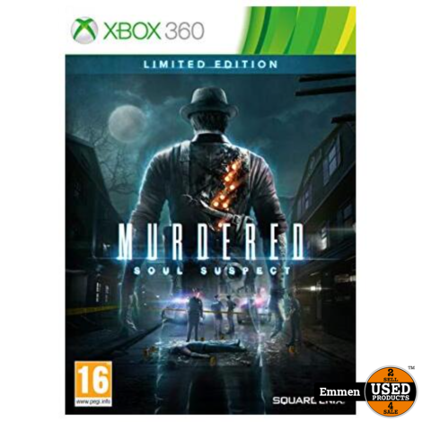 Xbox 360 Game: Murdered: Soul Suspect [Limited Edition] | Nieuw In Seal