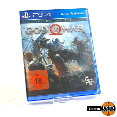 Playstation 4 Game: God Of War [Day One Edition]