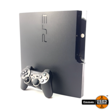 Sony Playstation 3 slim, 232GB, Black/Zwart | Incl. Controller