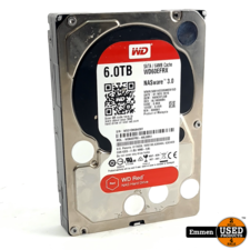 WD Red WD60EFRX 6TB, 64MB Cache, Nas Geheugen | Zo Goed Als Nieuw