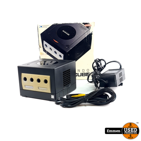 Nintendo Gamecube DOL-001 Black/Zwart Excl. Controller | Incl. Doos