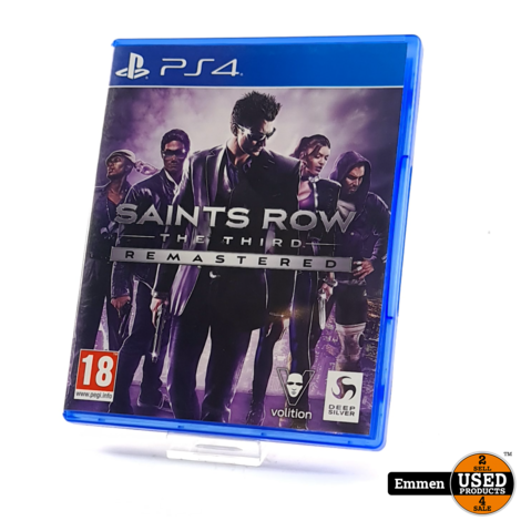 Playstation 4 Game: Saints Row: The Third [Remastered]