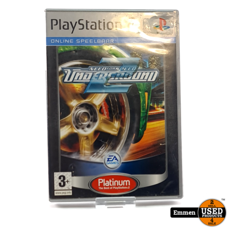 Playstation 2 Game: Need for speed underground 2