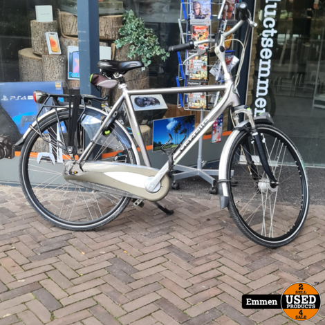 Gazelle Montreux Herenfiets, 28Inch, 57cm, 8 Versnellingen, Trommelremmen | Incl. Sleutels