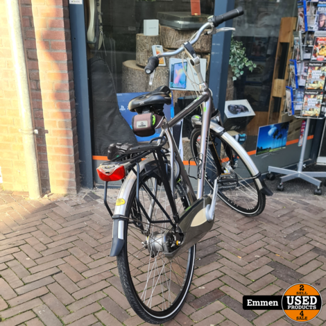 Gazelle Montreux Herenfiets, 28Inch, 57cm, 8 Versnellingen, Trommelremmen | Incl. Sleutels