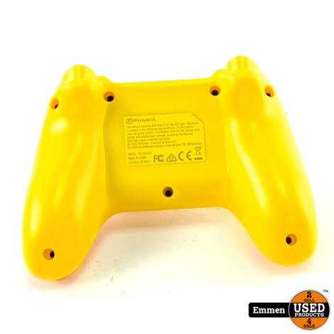 PowerA Nintendo Switch Controller Pikachu Edition Geel/Yellow | In Nette Staat