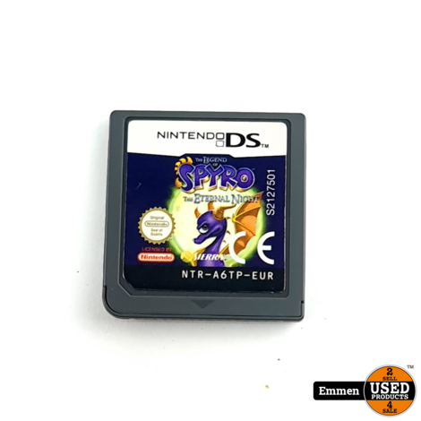 Nintendo DS Game: Legend of Spyro The Eternal Night