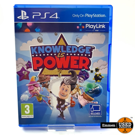 Playstation 4 Game: Knowledge is Power