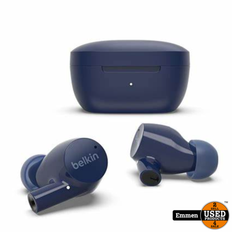 Belkin True Wireless Earbuds Blue/Blauw | Nieuw In Seal