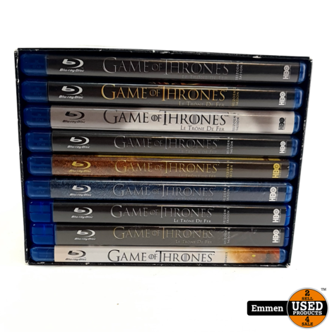 Game Of Thrones Blue Ray DVD Box Seizoen 1 t/m 8 | In Nette Staat