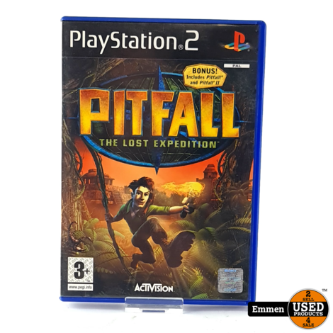Playstation 2 Game: Pitfall: The Lost Expedition