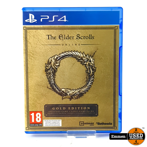 Playstation 4 Game:The Elder Scrolls Online, Gold edition