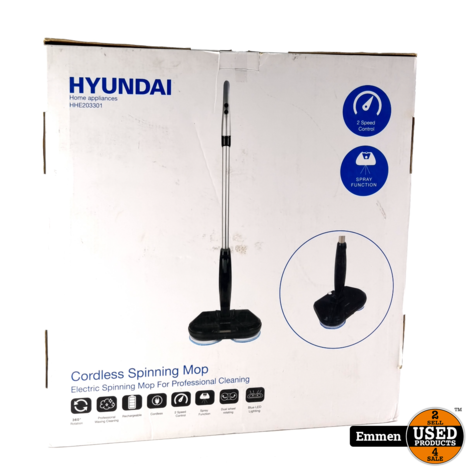 Hyundai HHE203301 Elektrische Dweil | Nieuw In Doos