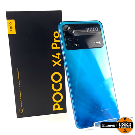 Poco X4 Pro 256GB Blue/Blauw | In Nette Staat