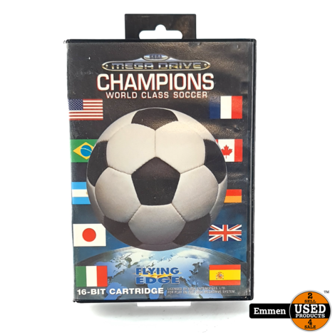 Sega Mega Drive Game: Champions World Class Soccer