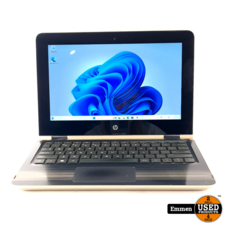 HP Pavilion X360 11-u004nd Laptop, Celeron N3060, 4GB, 128GB SSD, Silver/Zilver | Incl. Garantie