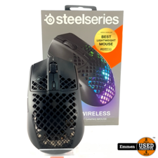 Steelseries Aerox 3 Wireless Black/Zwart | In Nette Staat