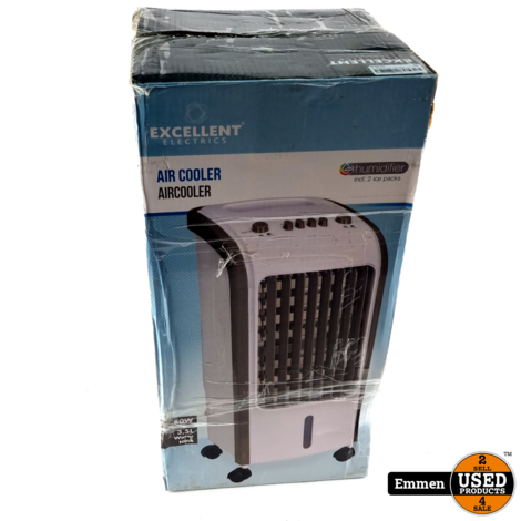 Excellent Electrics Air Cooler, Humidifier, 80W , 3,5L, | Nieuw In Doos