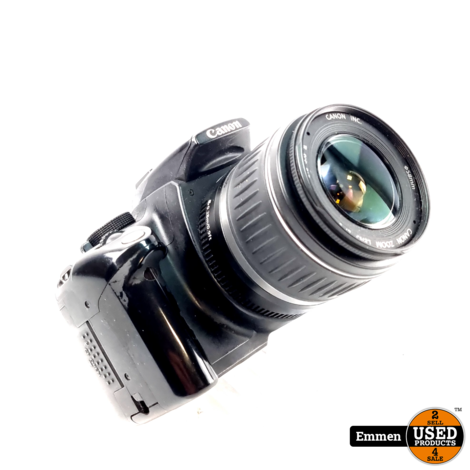 Canon 350D Incl. Canon EFS 18mm-55mm 1:3,5-5,6 Black/Zwart | Incl. Lader
