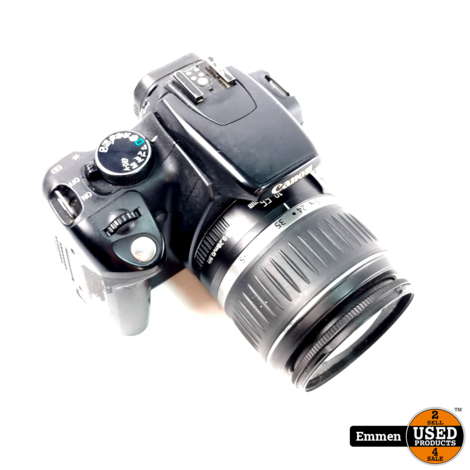 Canon 350D Incl. Canon EFS 18mm-55mm 1:3,5-5,6 Black/Zwart | Incl. Lader