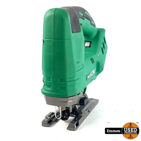 Hikoki CJ18DA  Accudecoupeerzaag, 18V, Excl. Accu, Green/Groen | In Nette Staat